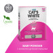 Cat&#039;s White Box Premium Baby Powder наполнитель комкующийся для кошачьего туалета с ароматом детской присыпки - 6 л