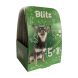 Blitz Holistic набор паучей для взрослых собак мелких пород с ассорти вкусов, кусочки в соусе - 85 г х 5+1 шт