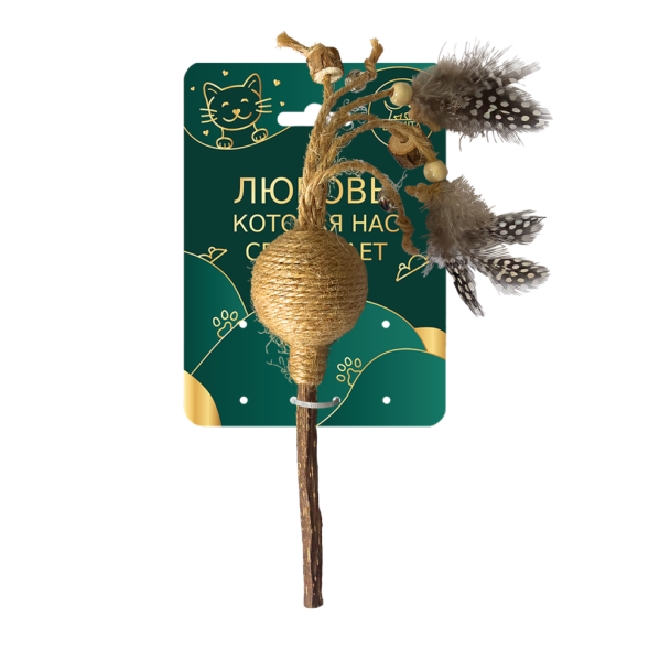 BONITAPET игрушка для кошек Леденец, 4,7x16 см