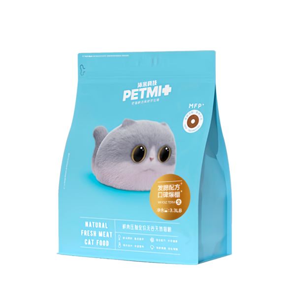 PETMI Big Cat Hair Care сухой корм для кошек крупных пород, для красивой шерсти, с курицей и говядиной - 7,71 кг