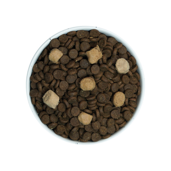 PETMI Adult Dog Meat Mix сухой беззерновой корм для взрослых собак, с мясными кусочками с курицей и уткой - 7,71 кг