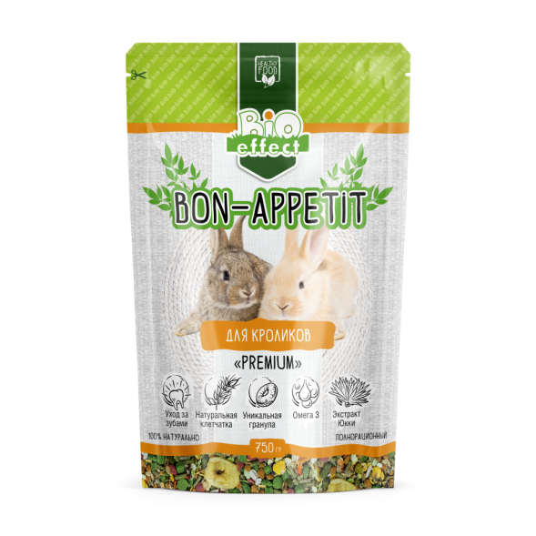 Bio Effect Bon-appetit корм для кроликов - 750 г