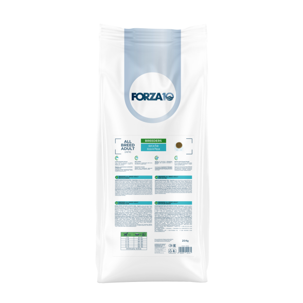 Forza10 Breeders All Breed Adult сухой корм для взрослых собак всех пород, богатый рыбой - 20 кг