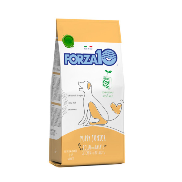 Forza10 Maintenance сухой корм для щенков средних /крупных пород (с 2,5 мес ), также для сук в период беременности и лактации из курицы с картофелем - 15 кг