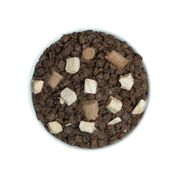 PETMI Adult Cat Rabbit &amp; Cheese сухой корм для взрослых кошек, со свежим мясом кролика и сыром - 1,5 кг