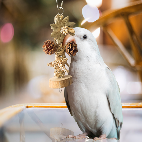 BONITAPET игрушка для птиц Подсолнух, 17х10 см