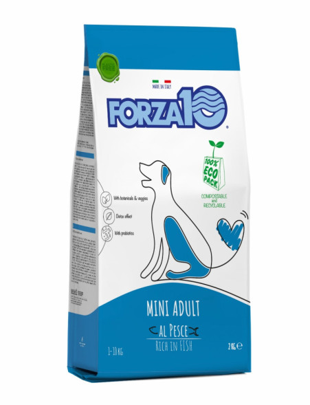 Forza10 Maintenance Adult Mini Pesce сухой корм для взрослых собак мелких пород с рыбой - 2 кг