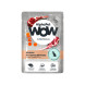 AlphaPet WOW Superpremium влажный корм для взрослых собак всех пород с чувствительным пищеварением с ягненком и тушенной морковью, нежные ломтики в соусе, в паучах - 85 г