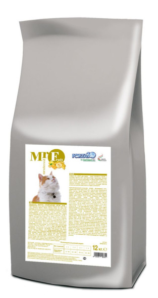 Forza10 Mr. Fruit Gialla Neutered сухой корм для стерилизованных кошек с курицей и желтыми фруктами - 12 кг