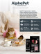 AlphaPet Superpremium сухой корм для пожилых кошек от 7 лет с кроликом и уткой - 1,5 кг