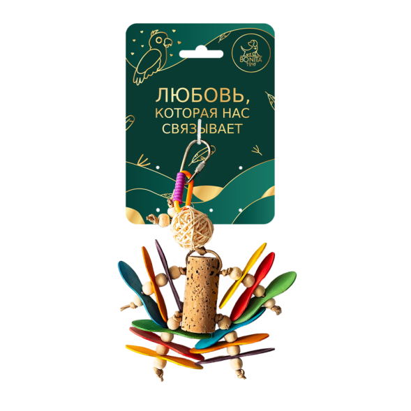 BONITAPET игрушка для птиц Муравей, 13х11 см