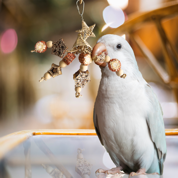 BONITAPET игрушка для птиц Морская звезда, 16х8 см