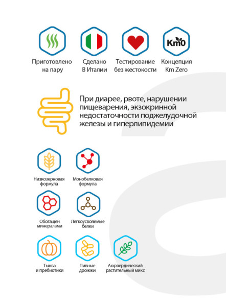 Alleva Care Dog Gastrointestinal Low Fat сухой диетический корм со сниженным уровнем жира для взрослых собак, при заболеваниях ЖКТ - 2 кг