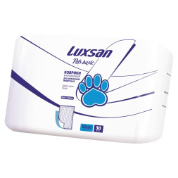 Luxsan Basic коврики впитывающие для животных, 60х60, 30 шт