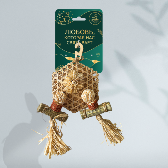 BONITAPET игрушка для мелких животных Соты, 19x12 см