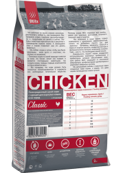 Blitz Classic Adult Cats Chicken сухой корм для взрослых кошек, с курицей - 2 кг