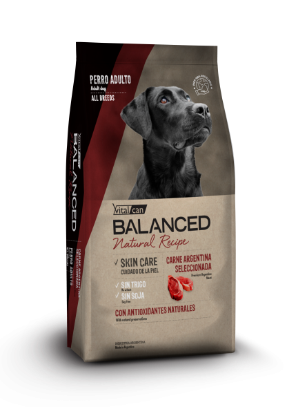Vitalcan Balanced Dog Adult Natural Recipe сухой корм для взрослых собак с отборной Аргентинской говядиной - 3 кг