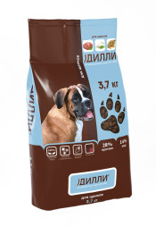 Дилли сухой корм для щенков - 3,7 кг