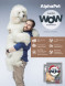 AlphaPet WOW Superpremium сухой полнорационный корм для взрослых собак крупных пород с говядиной и сердцем -  7 кг