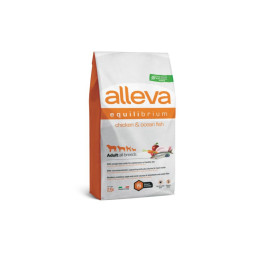 Alleva Equilibrium All Day Maintenance Chicken &amp; Ocean Fish Adult All Breeds сухой корм для взрослых собак всех пород с курицей и океанической рыбой - 2 кг