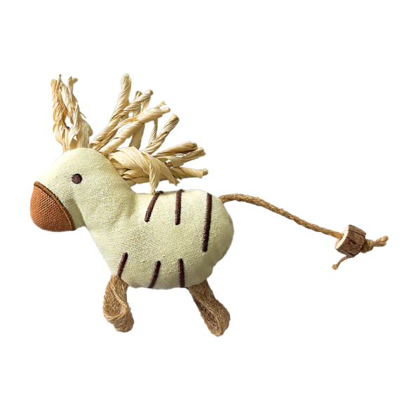 BONITAPET игрушка для собак Игривая зебра, 19х14 см