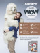 AlphaPet WOW Superpremium сухой полнорационный корм для взрослых собак мелких пород с чувствительным пищеварением с ягненком и бурым рисом - 900 г