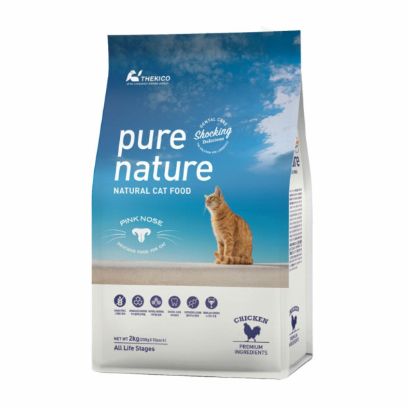 Pure Nature сухой беззерновой корм для кошек с курицей - 2 кг