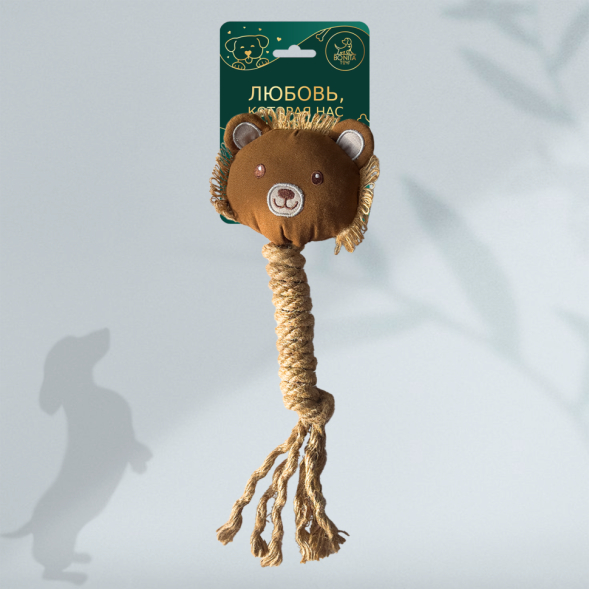 BONITAPET игрушка для собак Бонифаций, 15,5х31 см