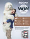 AlphaPet WOW Superpremium сухой полнорационный корм для взрослых собак средних пород с говядиной и сердцем - 2 кг