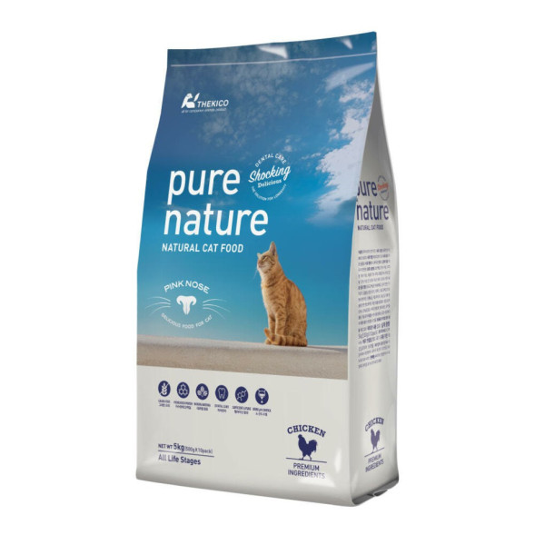 Pure Nature сухой беззерновой корм для кошек с курицей - 5 кг