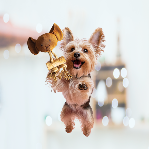 BONITAPET игрушка для собак Cлоник-погрызухин, 19х26 см