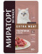Мираторг Winner Extra Meat влажный корм для котят с телятиной в желе - 80 г х 24 шт