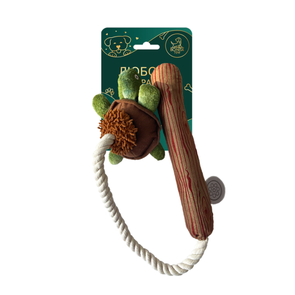BONITAPET игрушка для собак Черепашка на палке, 74 см