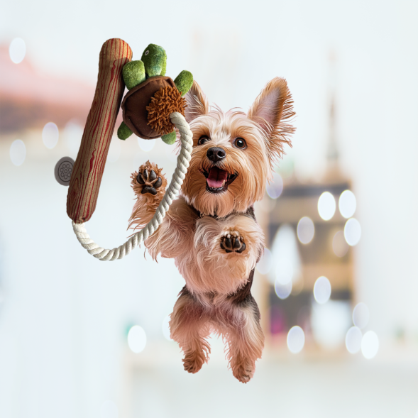 BONITAPET игрушка для собак Черепашка на палке, 74 см