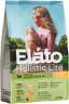 Elato Holistic Lite сухой корм для взрослых кошек для красивой и здоровой шерсти, с курицей и индейкой - 1,5 кг