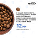 WOOLY сухой корм для взрослых собак всех пород, мясное ассорти - 15 кг