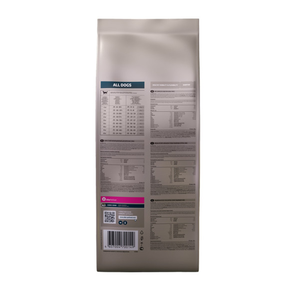 ALL DOGS сухой корм для взрослых активных собак всех пород - 20 кг