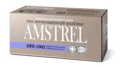 Amstrel URO-UNO комплекс для профилактики мочекаменной болезни у кошек и собак - 50 мл