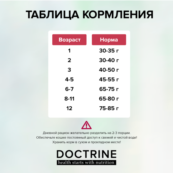 Doctrine сухой корм для котят с индейкой и рисом - 3 кг