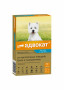Адвокат капли от клещей, блох и гельминтов для собак весом от 4 до 10 кг - 1 пипетка