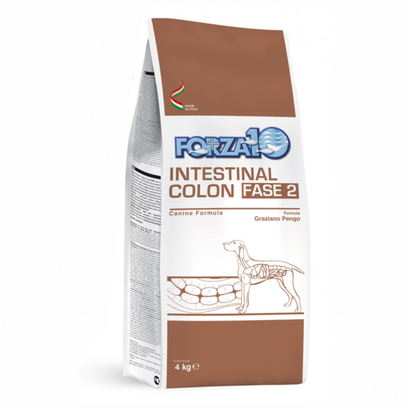 Forza10 Active Intestinal Colon Fase 2 сухой корм для взрослых собак с хроническими колитами с рыбой  - 4 кг
