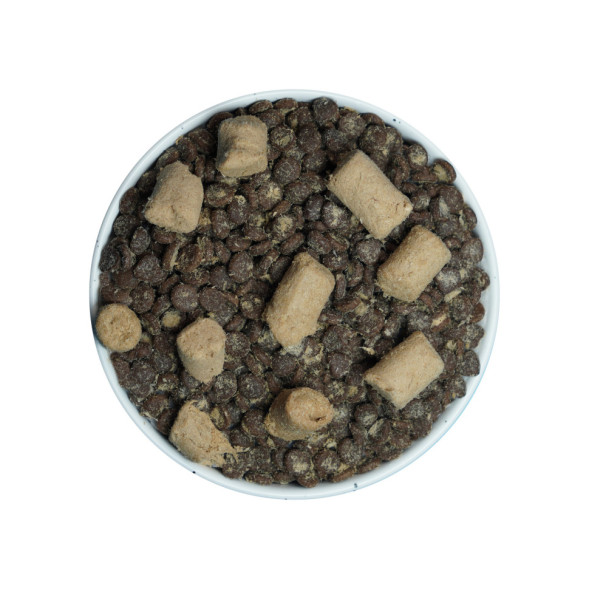 TOPUR Adult Cat Hair Care сухой корм для взрослых кошек, для кожи и шерсти, с курицей и лососем - 1,5 кг