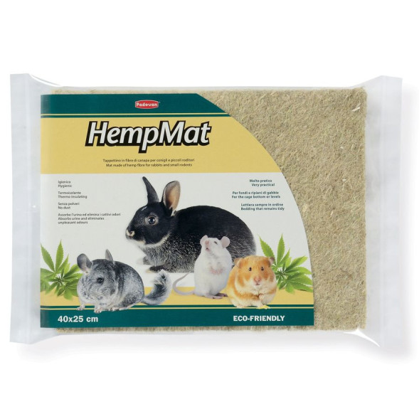 Padovan Hemp Mat коврик из пенькового волокна для мелких домашних животных, малый, 40х25 см