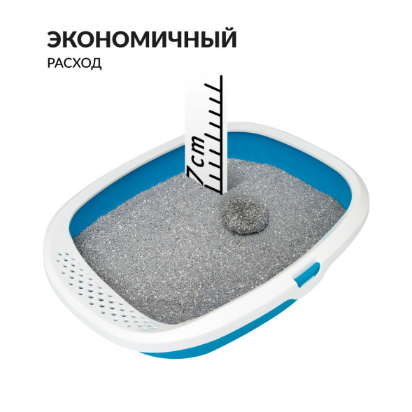 Cat&#039;s White Activated Carbon Spring Fresh комкующийся наполнитель с активированным углем и ароматом весенней свежести для кошачьего туалета - 10 л (8,5 кг)