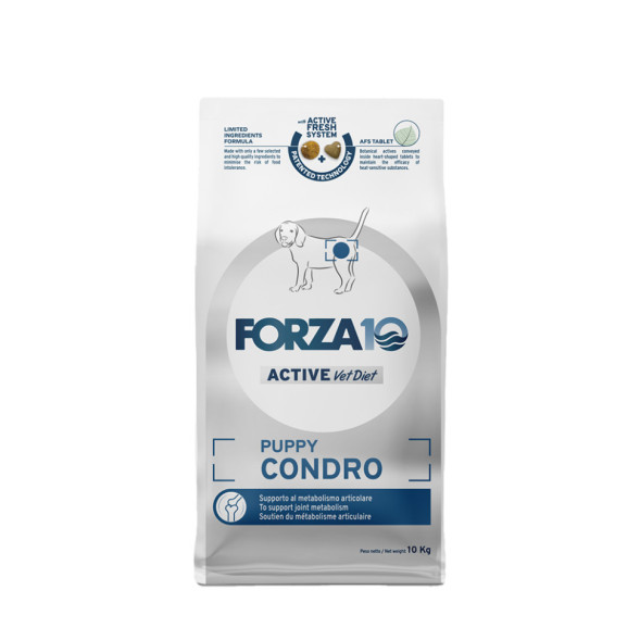 Forza10 Active Puppy Condro сухой корм для щенков всех пород с проблемами опорно-двигательного аппарата - 10 кг