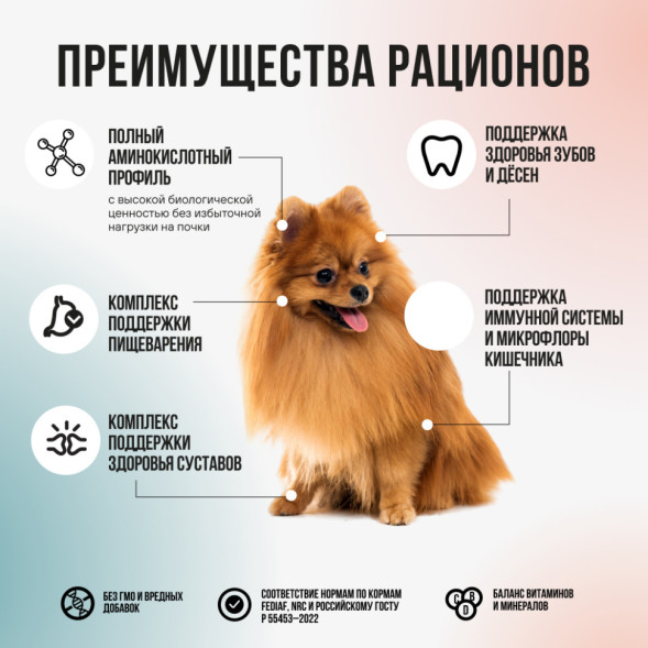 BOWL WOW мини-набор сухих кормов для взрослых собак мелких пород - 150 г х 4 шт: с розмарином - 2 шт; с тыквой - 2 шт