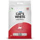 Cat&#039;s White Natural наполнитель комкующийся для кошачьего туалета натуральный без ароматизатора - 10 л