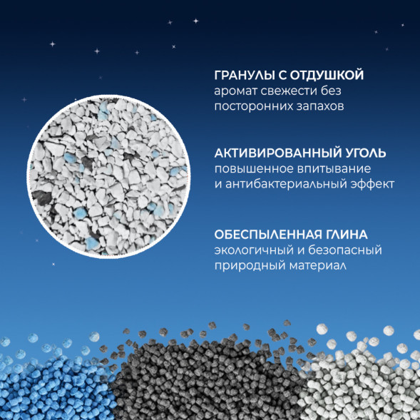 Fresh Comfort впитывающий наполнитель для кошачьего туалета с активированным углем, 4 кг