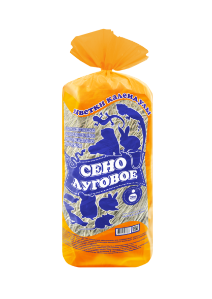 Уют гигиеническая подстилка для грызунов &quot;Сено Луговое&quot;, цветки календулы - 20 л
