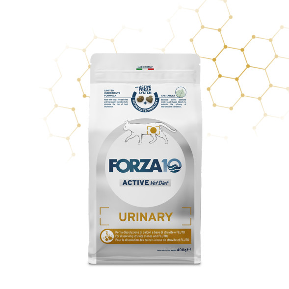 Forza10 Active Vetdiet Urinary Cat сухой корм для взрослых кошек при заболеваниях мочевыводящих путей - 400 г